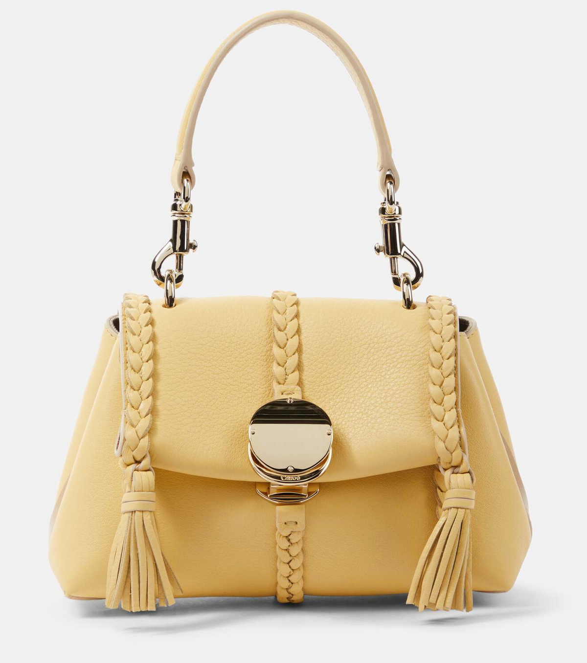 ショルダーバッグ・ポシェット CHLOE PENELOPE MEDIUM GRAINY LEATHER SHOULDER BAG Chloé Medium Penelope Leather Shoulder Bag | Neutrals | FARFETCH