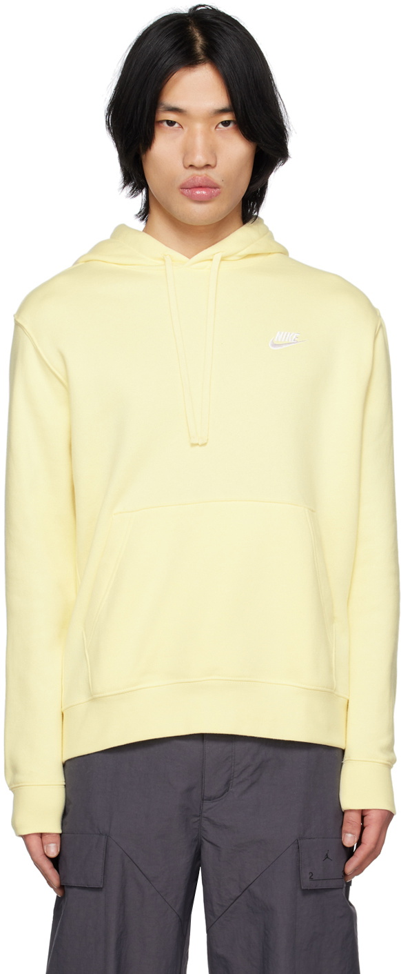 yellow nike jumper
