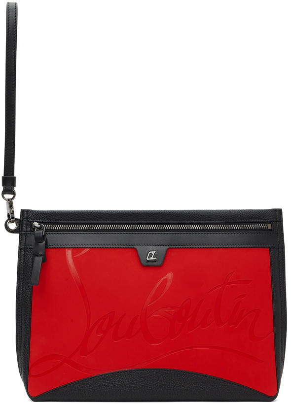 Photo: Christian Louboutin Black & Red Citypouch Pouch