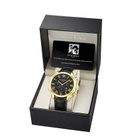 Swan & Edgar Cosmopiltan Automatic Black Dial Mens Watch SE01422