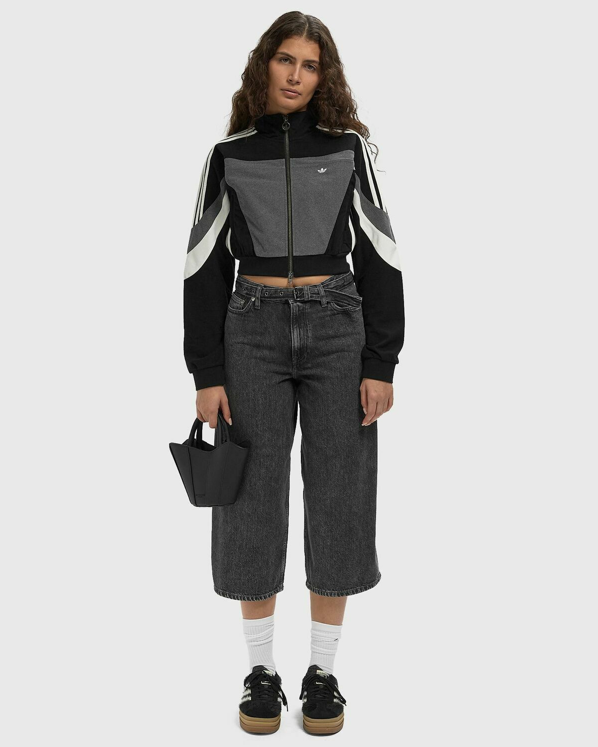 Samsøe & Samsøe SAHARPER CULOTTE BELT 15590 Grey Womens Jeans