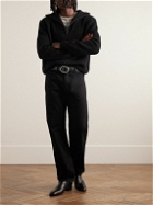 Nili Lotan - Heston Ribbed Cashmere Half-Zip Sweater - Black