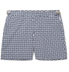 Orlebar Brown - Bulldog X Mid-Length Printed Swim Shorts - Blue