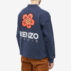 Kenzo Paris Men's Boke Flower Cardigan in Midnight Blue