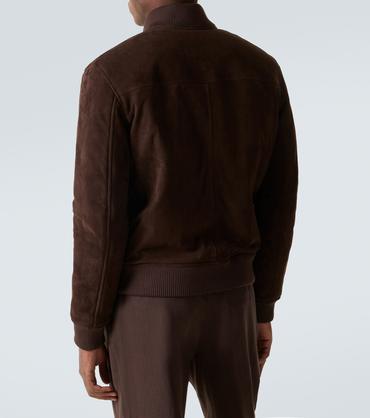 Gabriela Hearst Suede bomber jacket