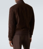 Gabriela Hearst Suede bomber jacket