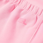 ERL Fleece Sweat Pant in Pink