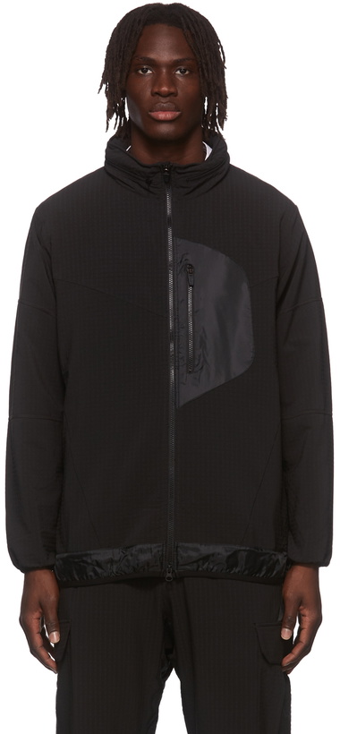 Photo: Gramicci Black Stormfleece Zion Jacket