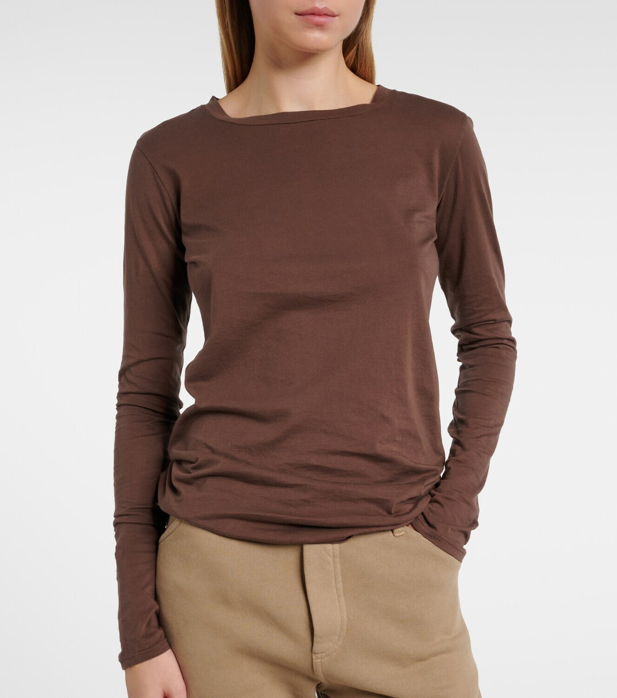 Nili Lotan Susana cotton jersey T-shirt