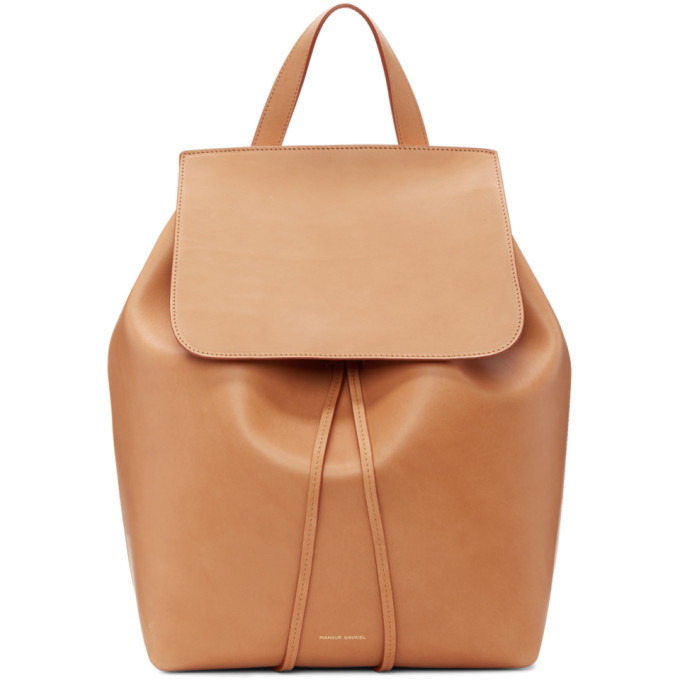 Photo: Mansur Gavriel Tan Leather Backpack