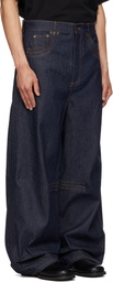 EGONlab Blue Overscaled Jeans