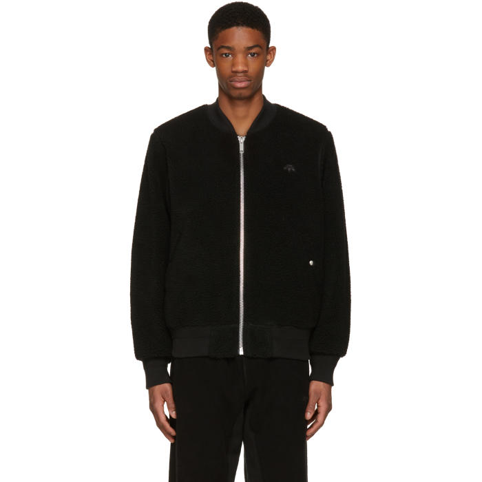 Photo: adidas Originals by Alexander Wang Reversible Black Bomber Jacket