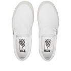 Vans Vault x JJJJound UA Classic Slip-On VLT LX Sneakers in True White