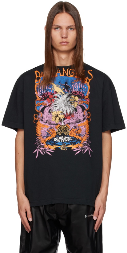 Photo: Palm Angels Black Palm Concert T-Shirt