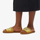 Dolce & Gabbana Women's Raffia and Printed in Espadrille
