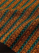 Wales Bonner - Orchestre Slim-Fit Striped Jacquard-Knit Sweater Vest - Brown