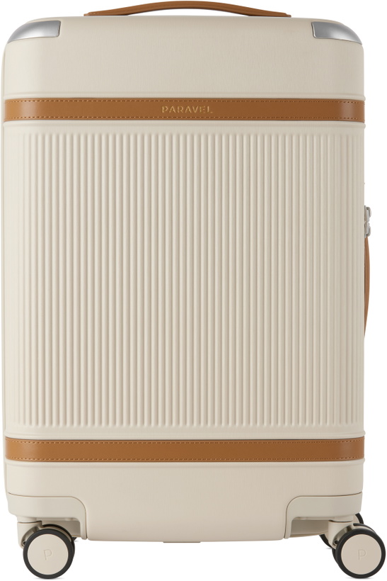 Photo: Paravel Beige Aviator Carry-On More Suitcase