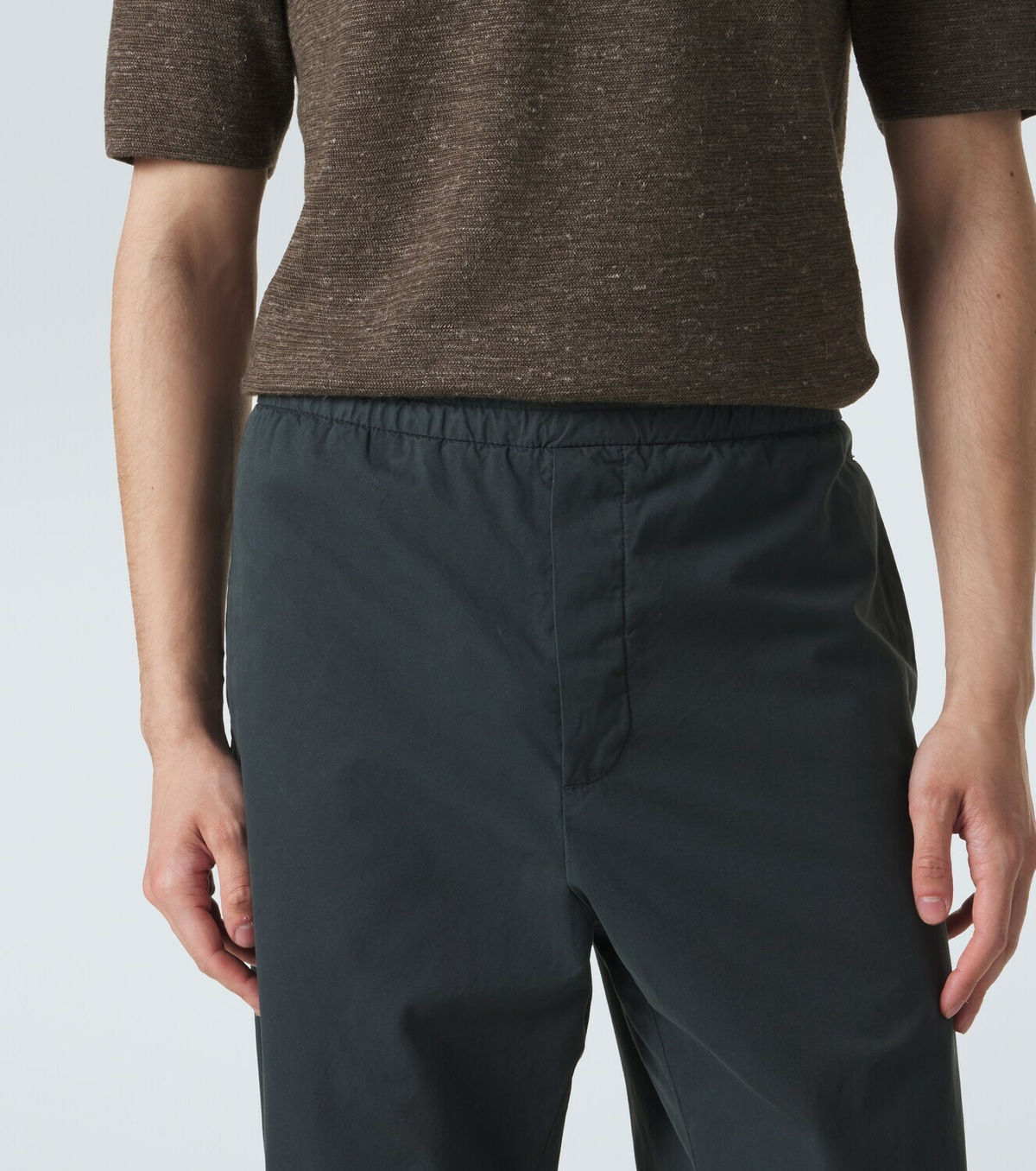 The Row Ari cotton straight pants