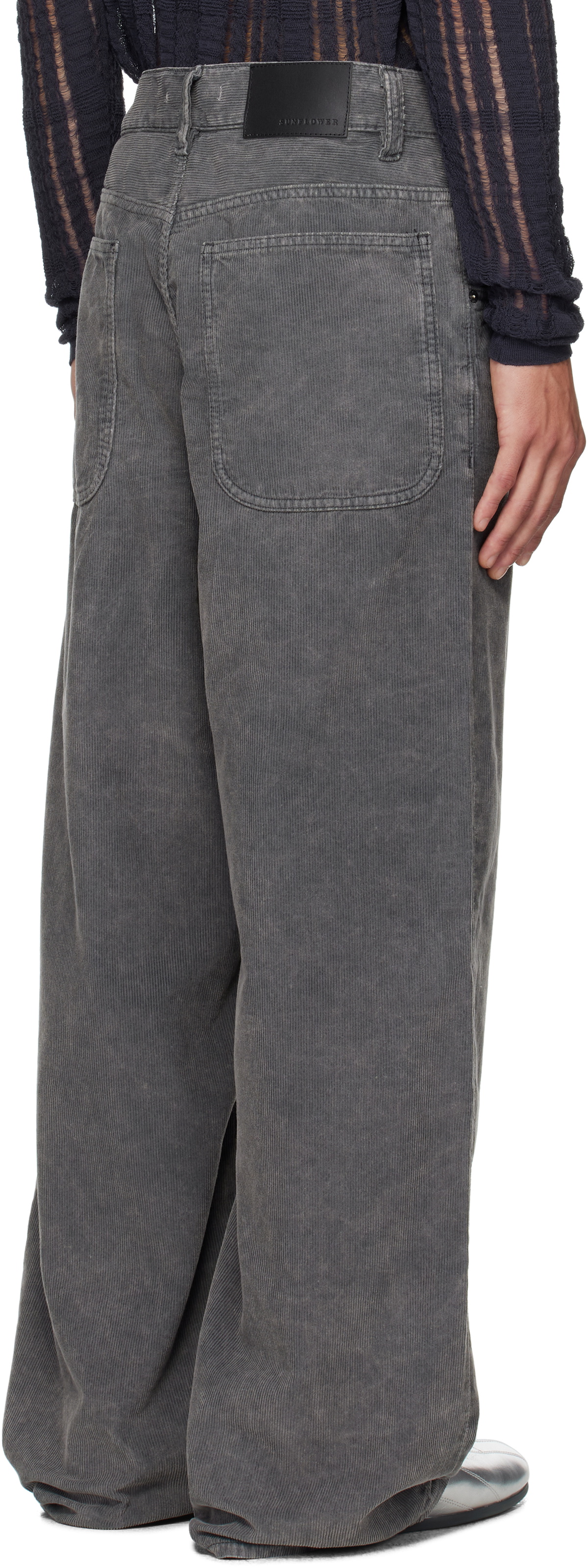 Sunflower Gray Super Wide Jeans