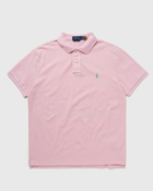 Polo Ralph Lauren Sskccmslm1 Short Sleeve Knit Pink - Mens - Polos