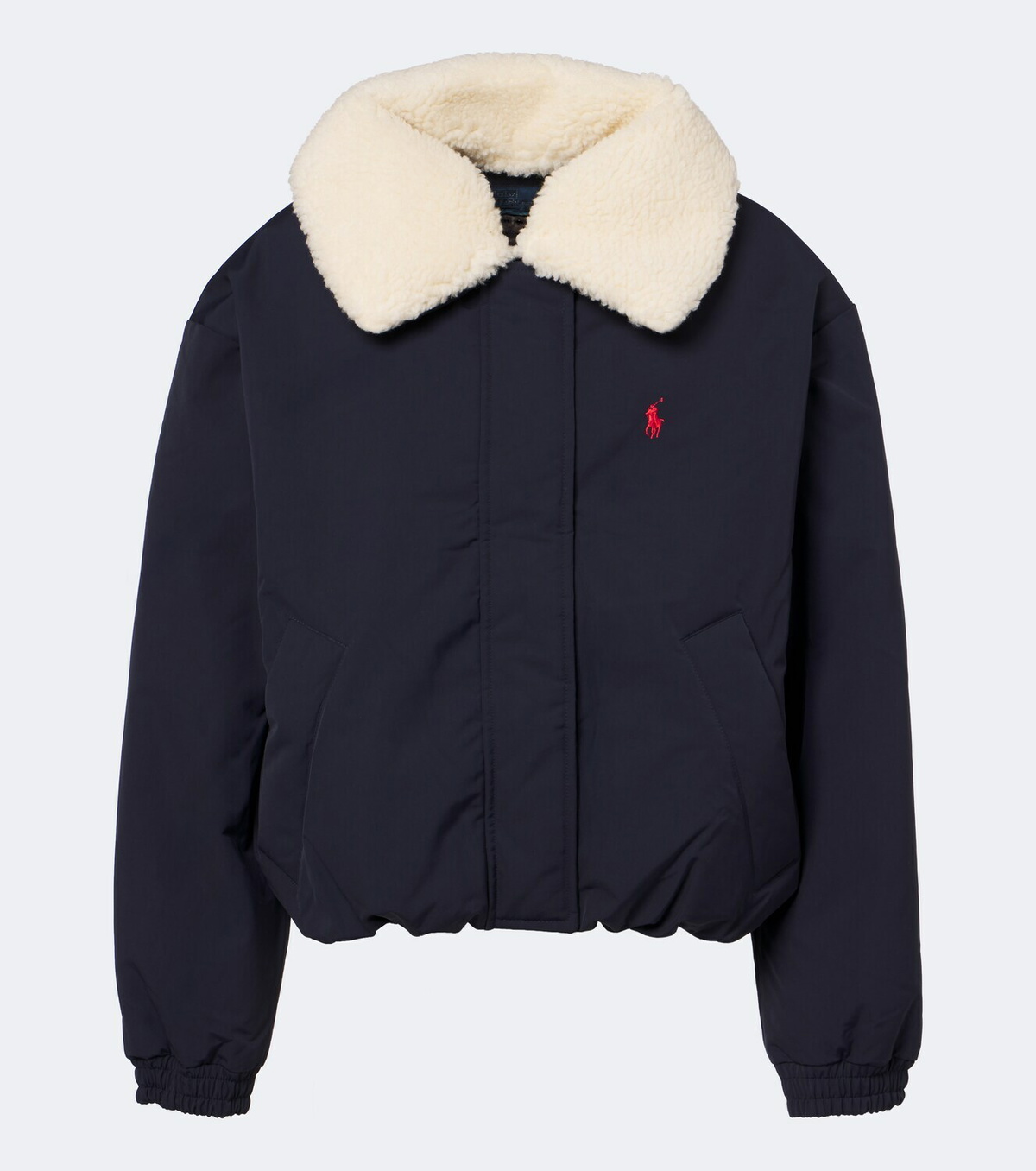 Polo Ralph Lauren Teddy-trimmed technical down jacket
