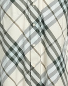 Burberry Mens Shirt Dark in Green
