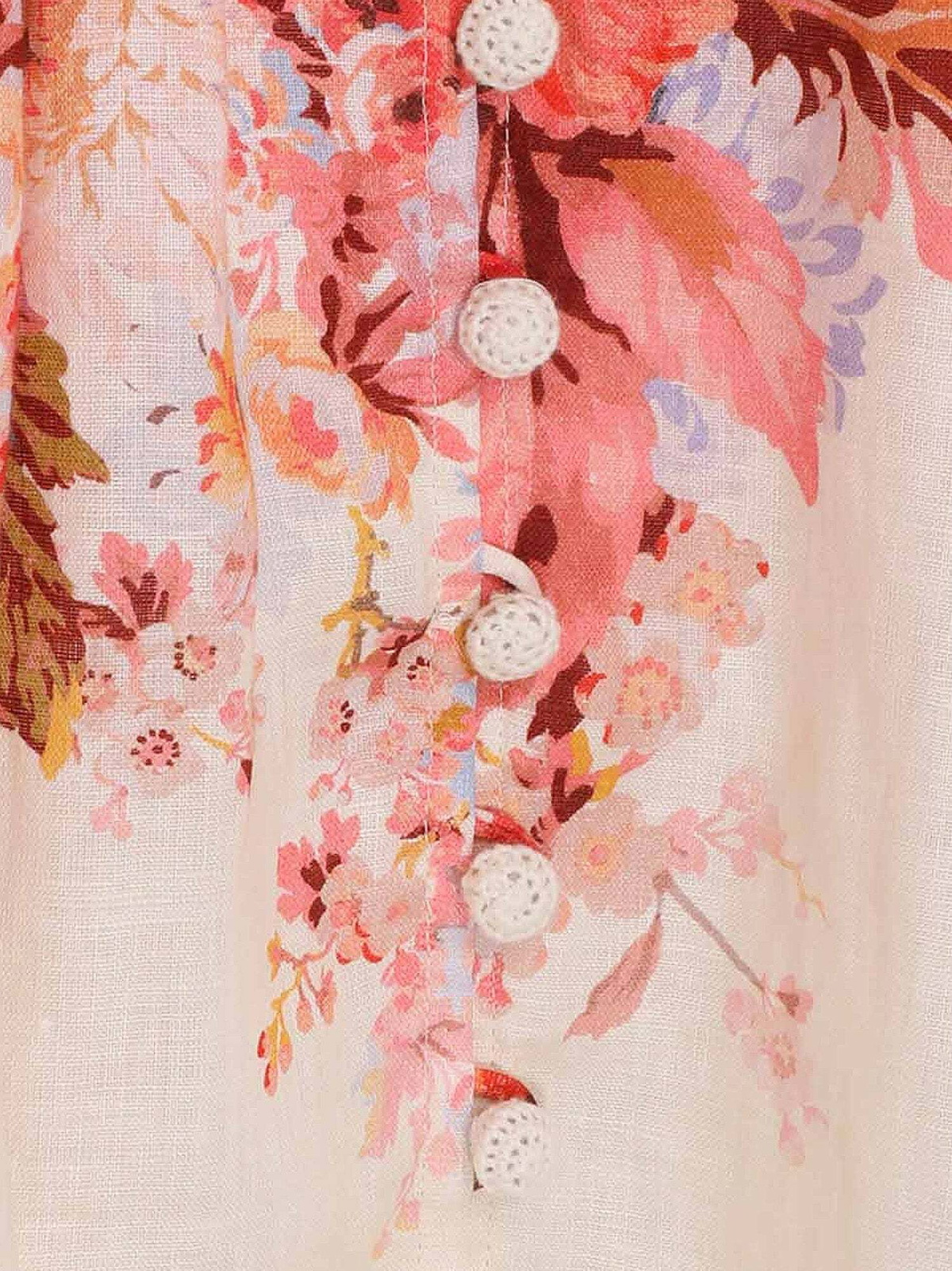 ワンピース ZIMMERMANN Woman Dress Multicolor 2478DRS254 CRMBLUPOS Rent Zimmermann Multicolour Dress | By Rotation US