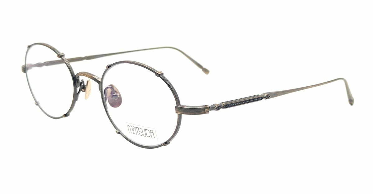 Matsuda M3150 - Antique Gold Rx Glasses