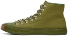 Acne Studios Green Ballow High Sneakers