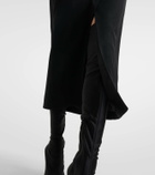 Nili Lotan Mariha virgin wool midi skirt