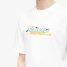 MARKET Men's Bar Logo T-Shirt in White