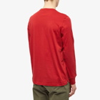 Paul Smith Men's Long Sleeve Zebra T-Shirt in Red