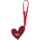 Diesel Red Play Mirror Bag Charm