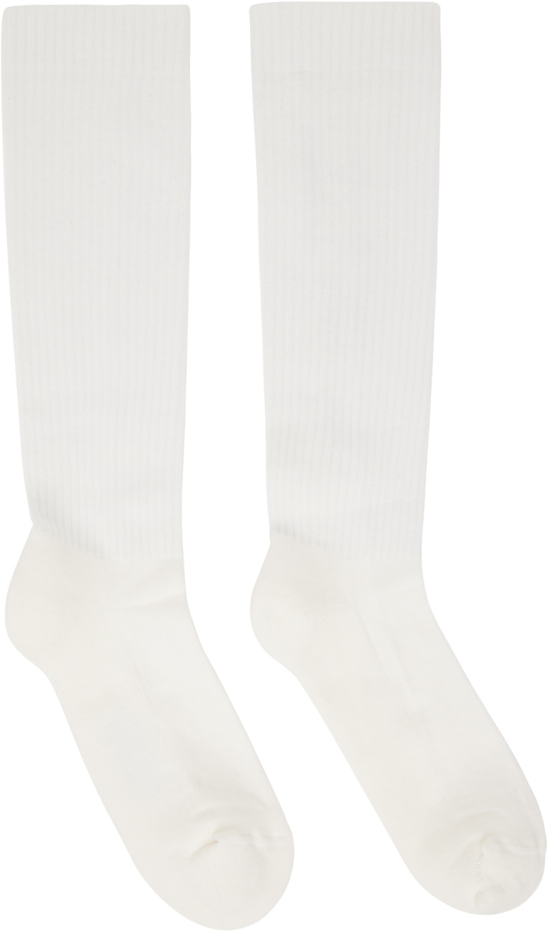 Photo: Rick Owens DRKSHDW Off-White 'Urinal' Socks