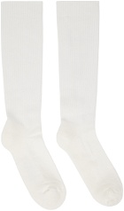 Rick Owens DRKSHDW Off-White 'Urinal' Socks