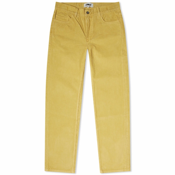 Photo: YMC Men's Tearaway Jeans in Yellow