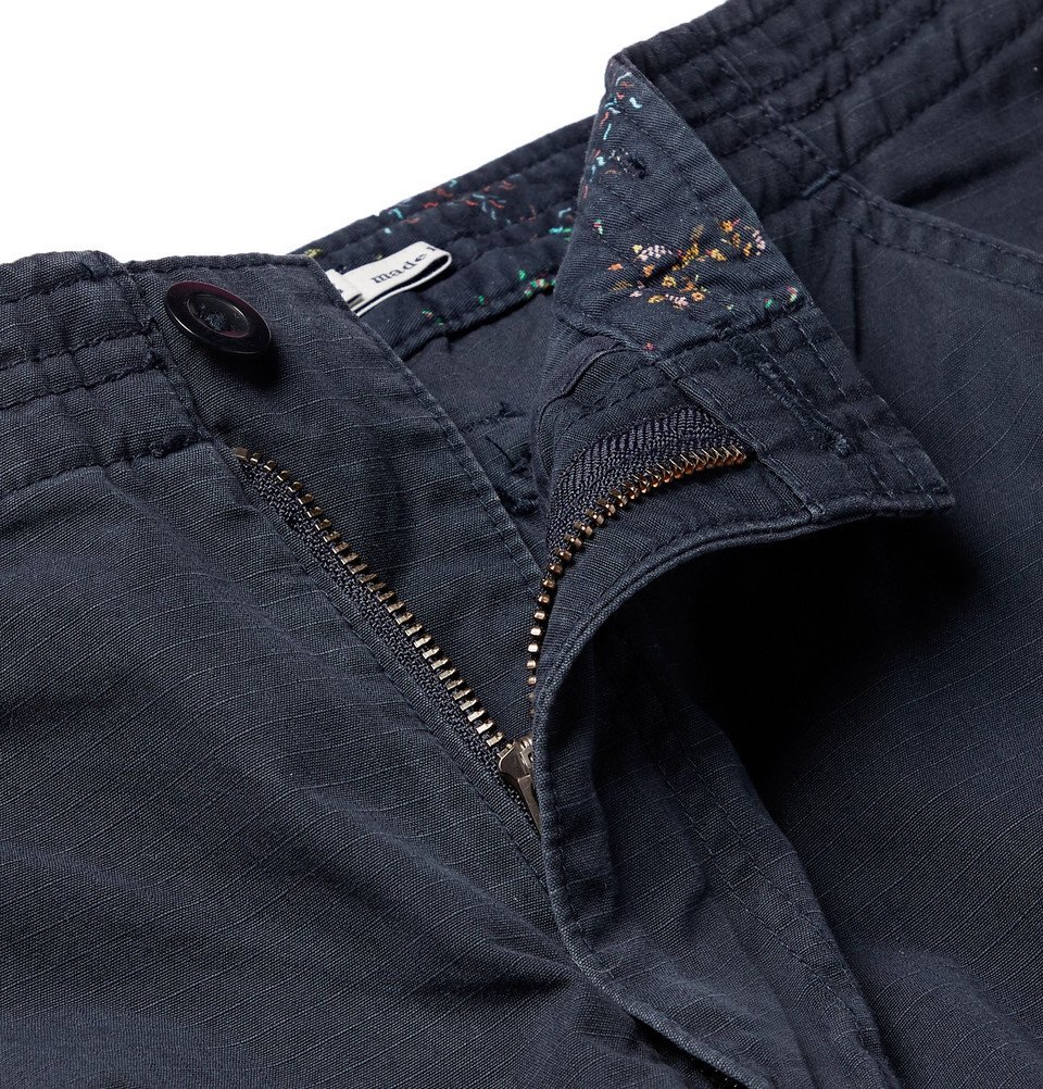 nonnative - Hunter Cotton-Ripstop Cargo Trousers - Navy Nonnative