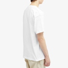 Norse Projects Men's Simon Organic Brush Stroke Print T-Shirt in White