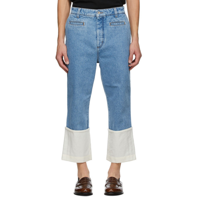 Photo: Loewe Blue Fisherman Jeans