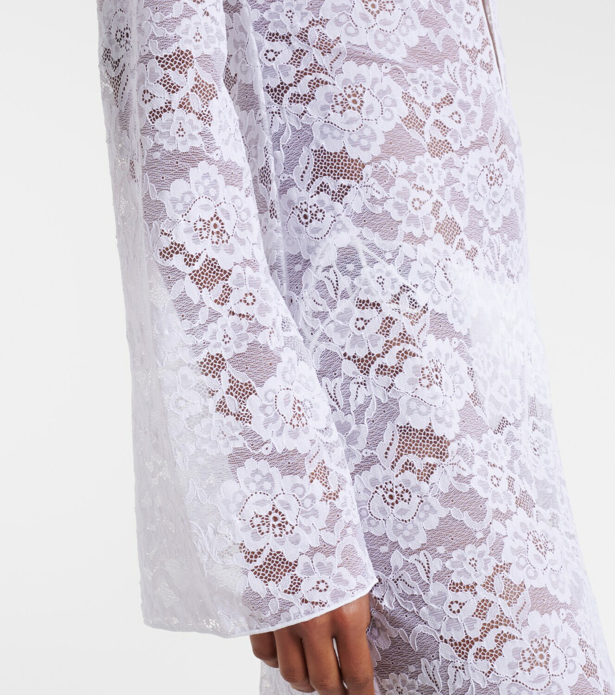 Oséree Bridal lace beach cover-up