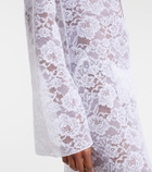 Oséree Bridal lace beach cover-up