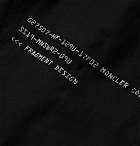 Moncler Genius - 7 Moncler Fragment Cotton-Canvas Hooded Parka - Black
