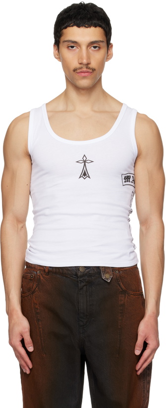 Photo: EGONlab White Breizh Tank Top