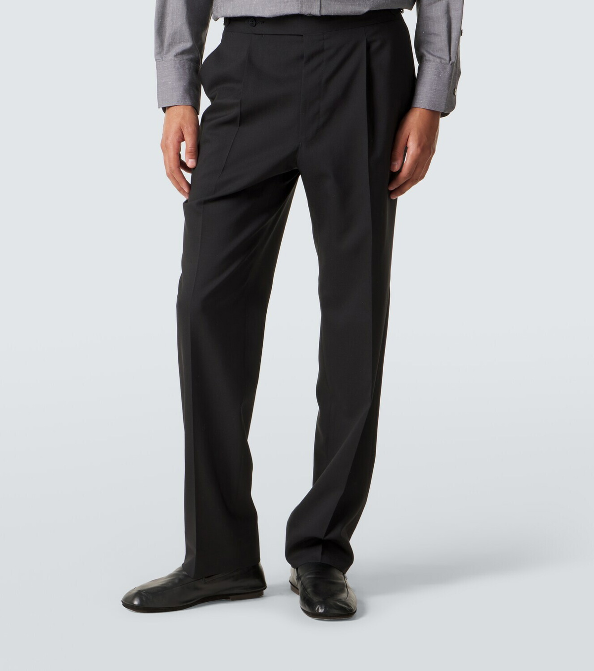 Stòffa Wool straight pants