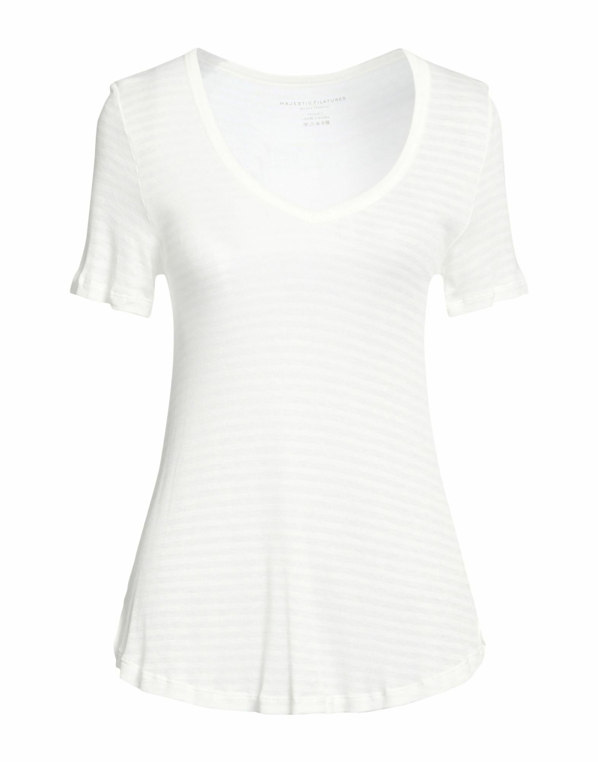Majestic Filatures Womens T-shirt in White
