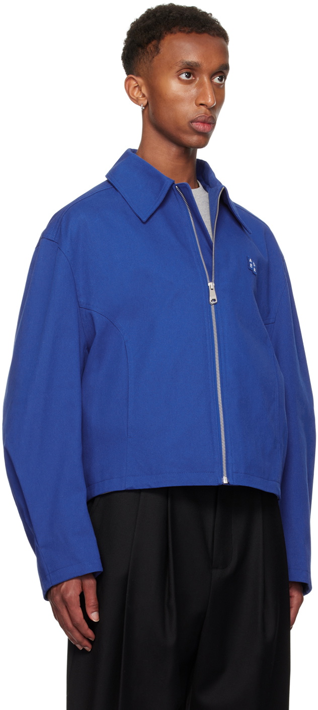 ADER error Blue TRS Tag 01 Jacket ADER error