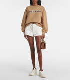 Gucci Logo cotton jersey sweatshirt