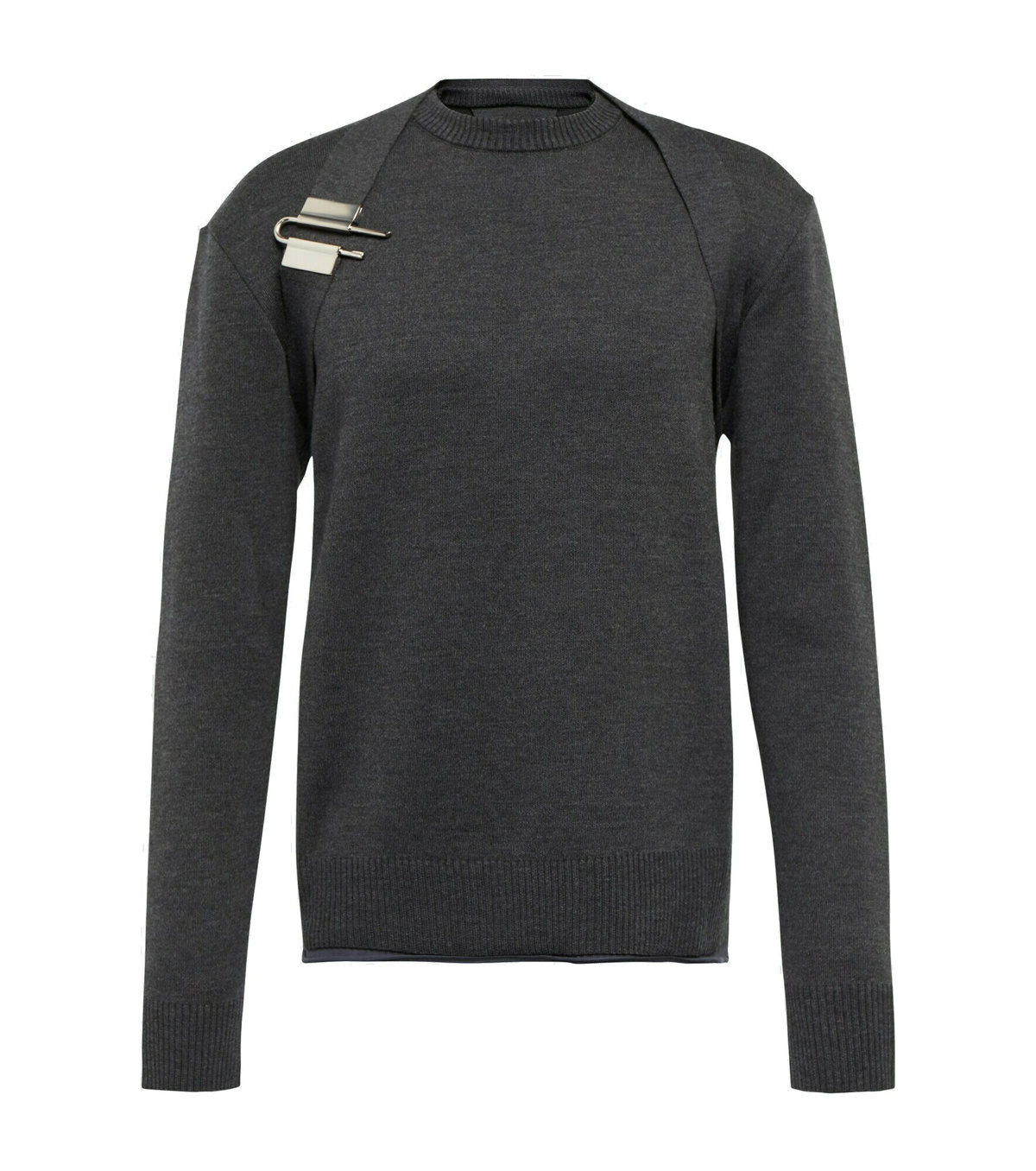 【送料&関税込】Givenchy Wool And Silk Printed Sweater Givenchy - U-Lock wool and silk sweater Givenchy