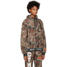 Heron Preston Brown Camo Hoodie