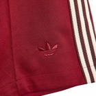 Adidas x Wales Bonner Track Shorts in Collegiate Burgundy